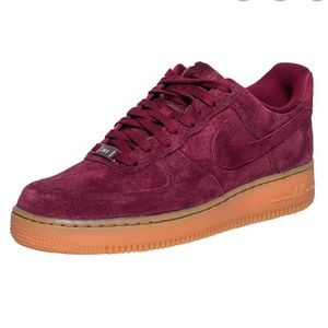 Nike Air Force 1 ‘07 Deep Garnet Suede